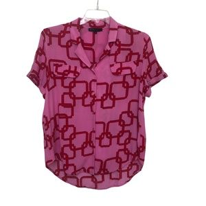 Gibson x Hi Sugarplum Resort Vibe Blouse Size M